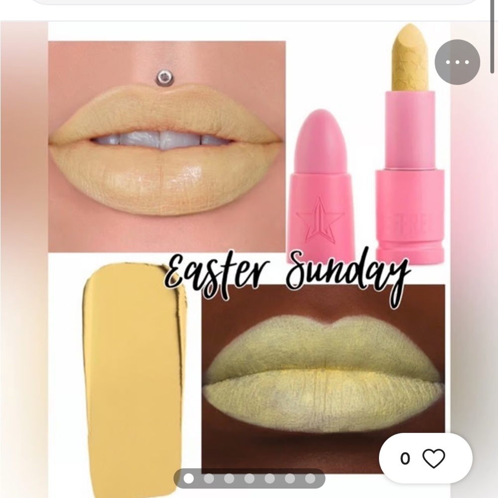 Jefree star lip Easter Sunday very unique limited